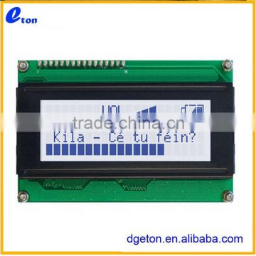 LCD ALPHA/NUM DISPL 20X4 WITH WHITE LED BACKLIGHT