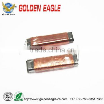 Soft iron core inductor coil