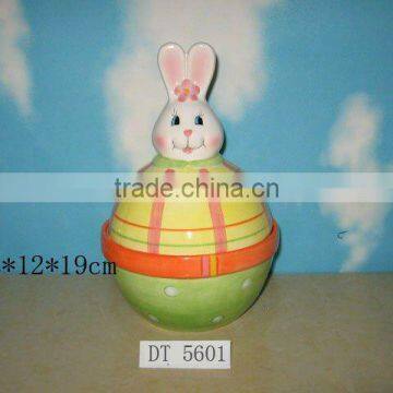 ceramic Easter rabbit for decoration