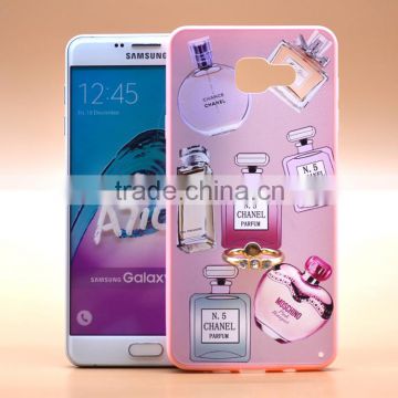 Sinreto Prefume TPU+PC 2-in-1 Hybrid Pattern Painting Case With Ring Bracket For Samsung A710 Phone case
