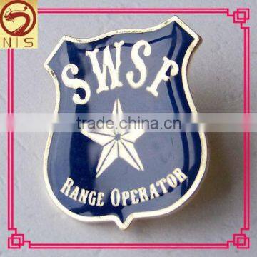 cheapest custom logo domed resin badge