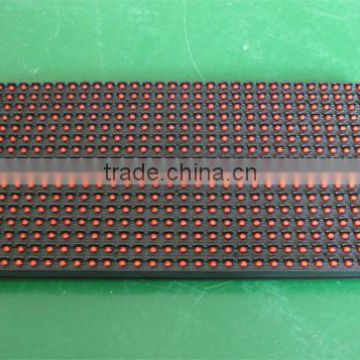 whole sale price outdoor red color p10 led moving sign module