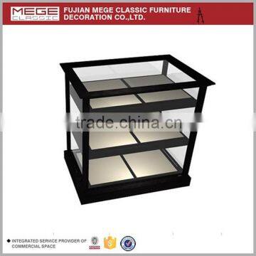 Best selling customized design boutique glass display cabinet