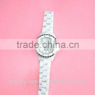 New Water Resistant Ladies White Ceramic Watch