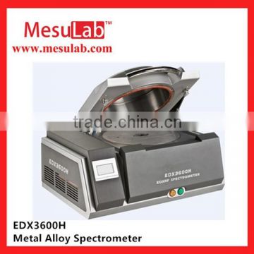 EDX3600H Metal Alloy spectrometer test copper alloy