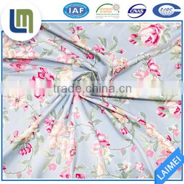 Wholesale pink flower design extra wide fabric