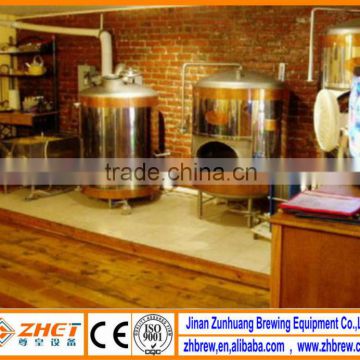 100L red copper home beer brewery equipment CE