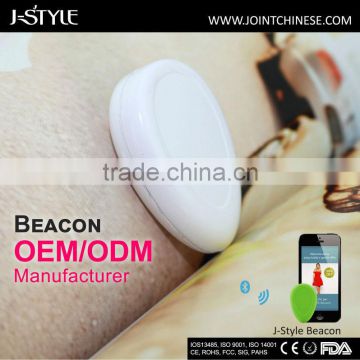 J-Style 2014 Hot Sale High Quality Bluetooth iBeacon With Coin Battery 1 year life