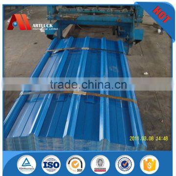 long span ppgi color coated galvanized corrugated steel