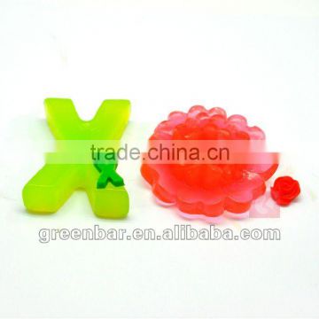 World and flower Shape Water Beads for indoor decoration