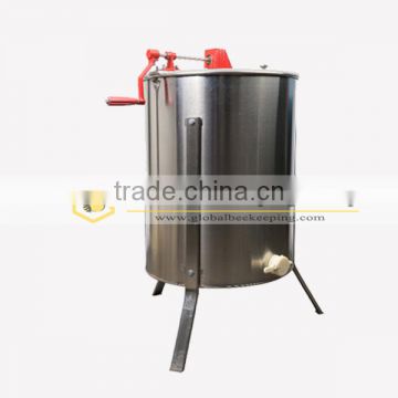 2016 New Type Stainless Steel manual 4 frames honey processing machine for beekeeper