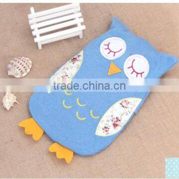 2016 New Style Owl Design Hot Water Bag Cover