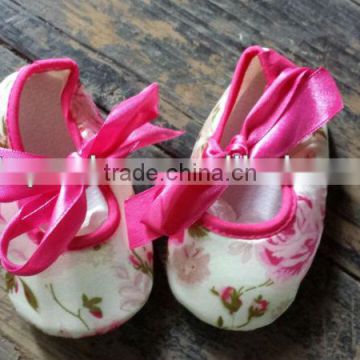 floral printed newborn baby crib shoes baby shoes infant shoes toddlers shoes