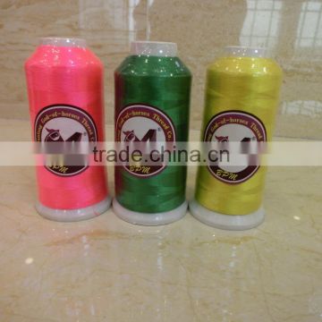 Popular customized 3 color mh-type rayon thread
