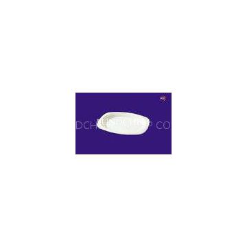 Small Oval Plate Disposable Healthy Biodegradable Tableware , 233mm165mm22mm