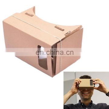 New DIY Google Cardboard Virtual Reality 3D Glasses for iPhone Samsung Phones GH VR021