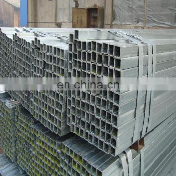 Professional galvanized rectangular steel tubing with low price