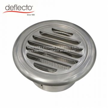 Easy install Outdoor Stainless Steel Flat Air Vent Cover Air Intake Exhaust Vent Cap