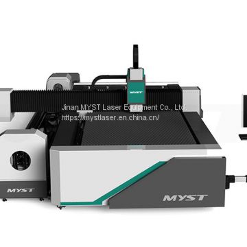 Excellent CNC Fiber Laser Cutting Machine With Rotary MTF3015R professional laser cutting machine supplier
