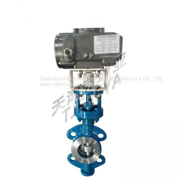 4-20ma valve actuator with electric butterfly valve ags-400 ags-400a ags-400f ags-400p ags-400r