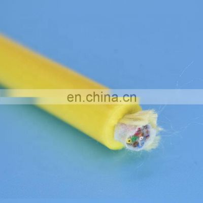 Neutrally buoyant underwater cable ROV umbilical cable kevlar reinforced cable