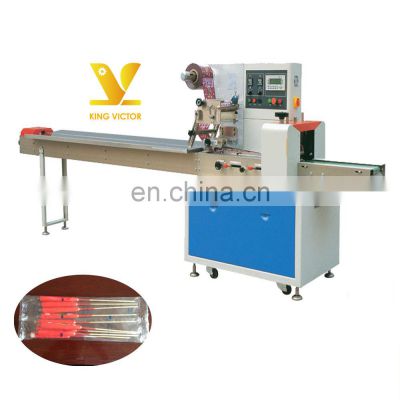 Inverted Pillow Flow Incense Sticks Packing Machine