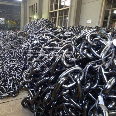 34mm Stud Link  Marine Anchor Chains With  BV certificate