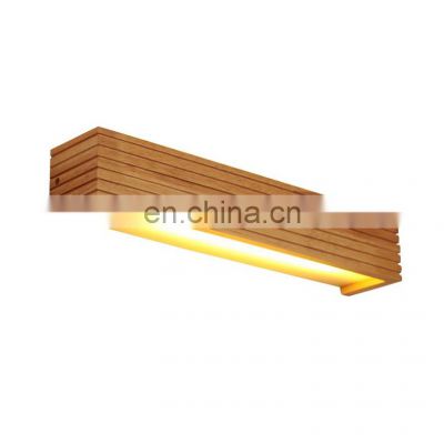 New Design Loft Classical Wood LED Wall Lamp Indoor Decorative Wall Lighting