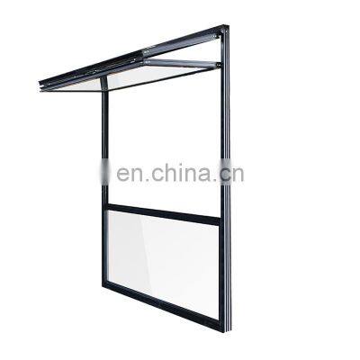 Custom Aluminium Vertical Folding Window Aluminum Fold Up Bi Folding Doors and Windows