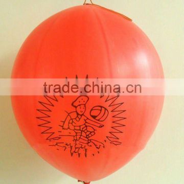 Pass European standards100% natural Latex punch balloon