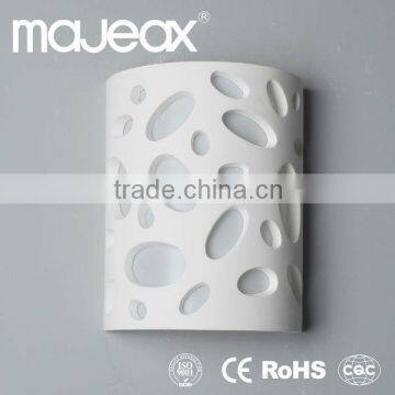 Handmade Plaster Gypsum CE RoHS,UL Approved indirect wall light