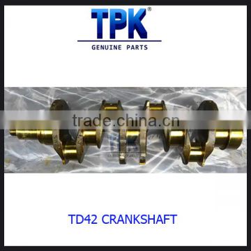 TD42 forged steel crankshaft, cast crakshaft 12200-65780