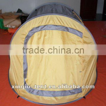 Double layer 2 person pop up tent