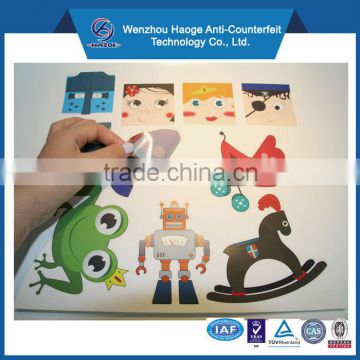 2014 festival Self-adhesive static Sticker with good quality