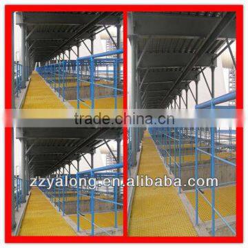 Compound Fiberglass Reinforced Plastic Fence In Chemical Environment