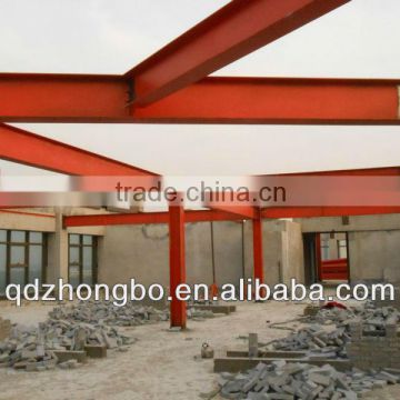 H beam construction steel structure frame use