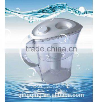 Wholesales Food Grade Eco-friendly Plastic Brita Filter Pitcher,Model: QQF-07,Capacity:3.5L,Color:selectable