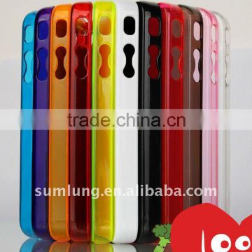 Cover Case For iPhone 4 G 4G 4th Clear sublimation coverCase Ultra Slim Crystal