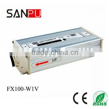 SANPU 2013 hot selling CE ROHS FX 100W dual output switching power supply 5v/12v transformer led driver 5v