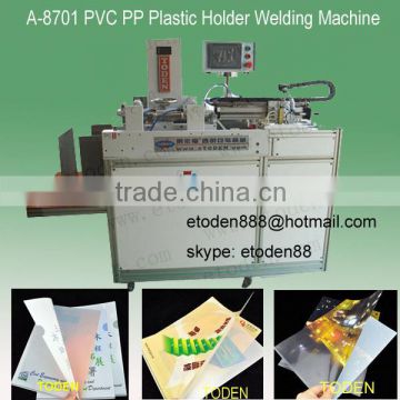 L type pp file folder ultrasonic welding machine
