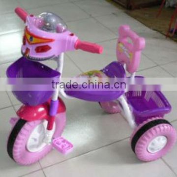 It is 3 wheel bicycle ,baby trike with bright colorful,EV wheels and good looking head shape