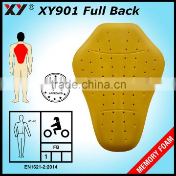 CE approved insert back replacement for motorcycle jacket