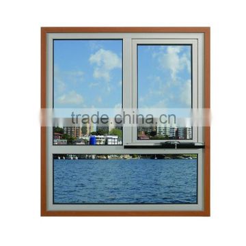 Cheap Price PVC Single Tempered Glass Tilt and Turn Windows Hot Sale
