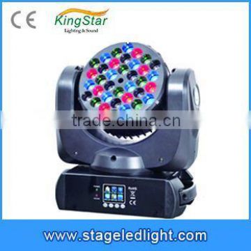 Buy Cheap price 36x3w RGBW 4 IN 1 LED Moving Head Washer Stage Lighting Fixture for Club,Show,