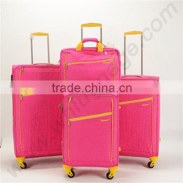 New Design For 2016 Candy Color Carry On Luggage For Girls