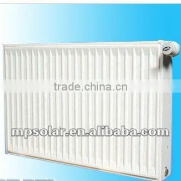 white steel panel radiator