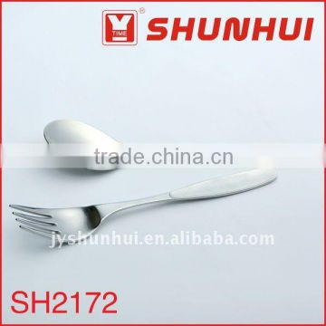Stainless steel cutlery set,spoon and fork
