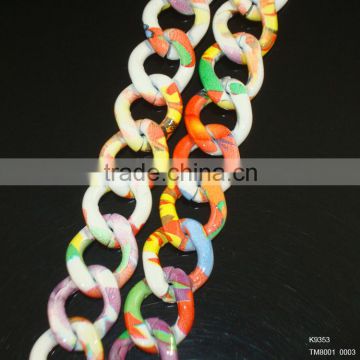 colorful chain for handbag decoration