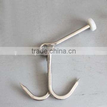 Metal hook for refrigerated trucks