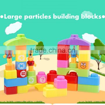 Funny Plstic Educational building block for children